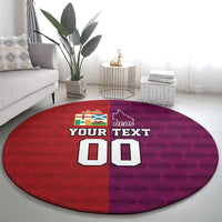 Custom British Lions Australia Queensland Round Carpet Sporty Style