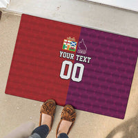 Custom British Lions Australia Queensland Rubber Doormat Sporty Style