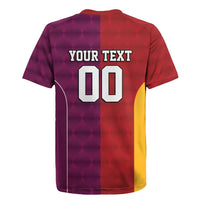 Custom British Lions Australia Queensland Rugby Jersey Sporty Style