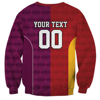 Custom British Lions Australia Queensland Sweatshirt Sporty Style
