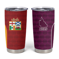Custom British Lions Australia Queensland Tumbler Cup Sporty Style