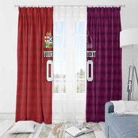 Custom British Lions Australia Queensland Window Curtain Sporty Style