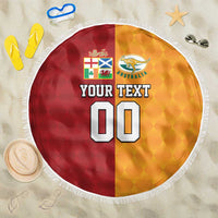 Custom British Lions Australia Wallabies Beach Blanket Sporty Style