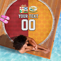 Custom British Lions Australia Wallabies Beach Blanket Sporty Style