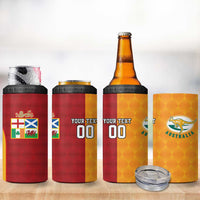 Custom British Lions Australia Wallabies 4 in 1 Can Cooler Tumbler Sporty Style