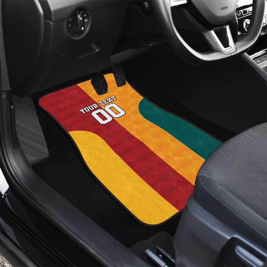 Custom British Lions Australia Wallabies Car Mats Sporty Style