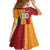 Custom British Lions Australia Wallabies Family Matching Mermaid Dress and Hawaiian Shirt Sporty Style