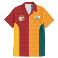 Custom British Lions Australia Wallabies Family Matching Mermaid Dress and Hawaiian Shirt Sporty Style