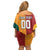 Custom British Lions Australia Wallabies Family Matching Off Shoulder Short Dress and Hawaiian Shirt Sporty Style