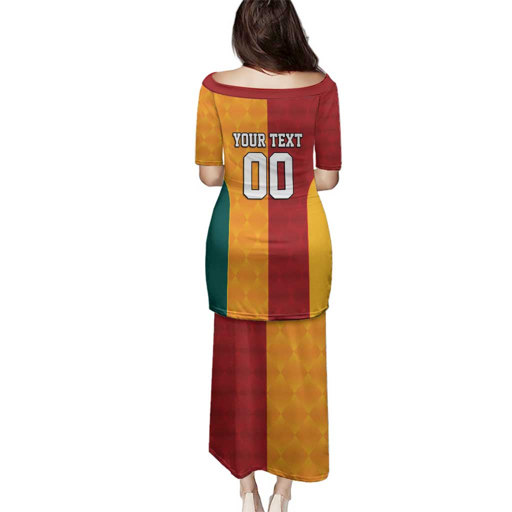 Custom British Lions Australia Wallabies Family Matching Puletasi and Hawaiian Shirt Sporty Style