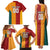 Custom British Lions Australia Wallabies Family Matching Tank Maxi Dress and Hawaiian Shirt Sporty Style