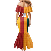 Custom British Lions Australia Wallabies Mermaid Dress Sporty Style