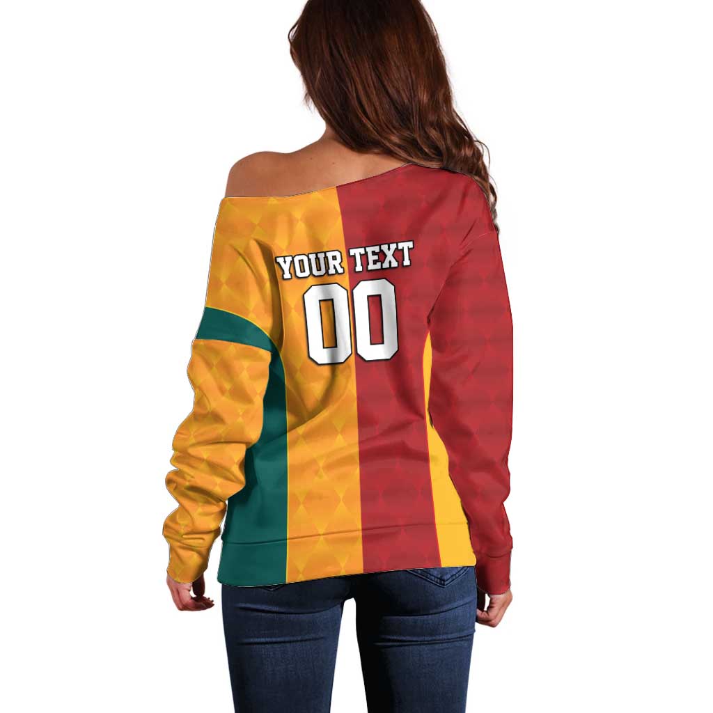 Custom British Lions Australia Wallabies Off Shoulder Sweater Sporty Style