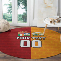 Custom British Lions Australia Wallabies Round Carpet Sporty Style