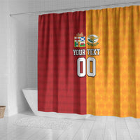 Custom British Lions Australia Wallabies Shower Curtain Sporty Style