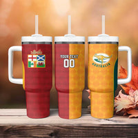 Custom British Lions Australia Wallabies Tumbler With Handle Sporty Style