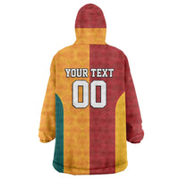 Custom British Lions Australia Wallabies Wearable Blanket Hoodie Sporty Style