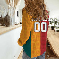 Custom British Lions Australia Wallabies Women Casual Shirt Sporty Style