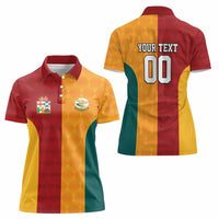 Custom British Lions Australia Wallabies Women Polo Shirt Sporty Style