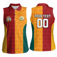 Custom British Lions Australia Wallabies Women Sleeveless Polo Shirt Sporty Style