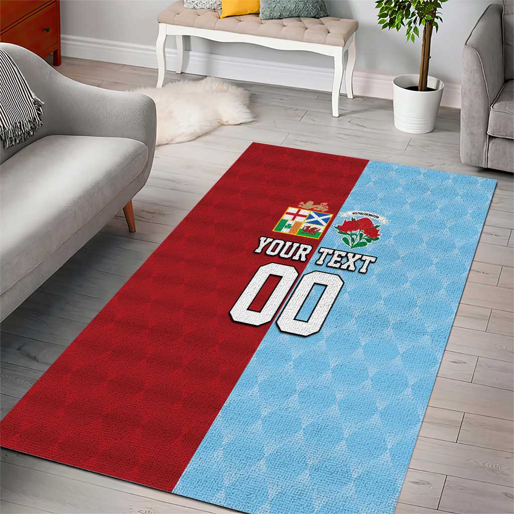 Custom British Lions Australia Waratahs Area Rug Sporty Style