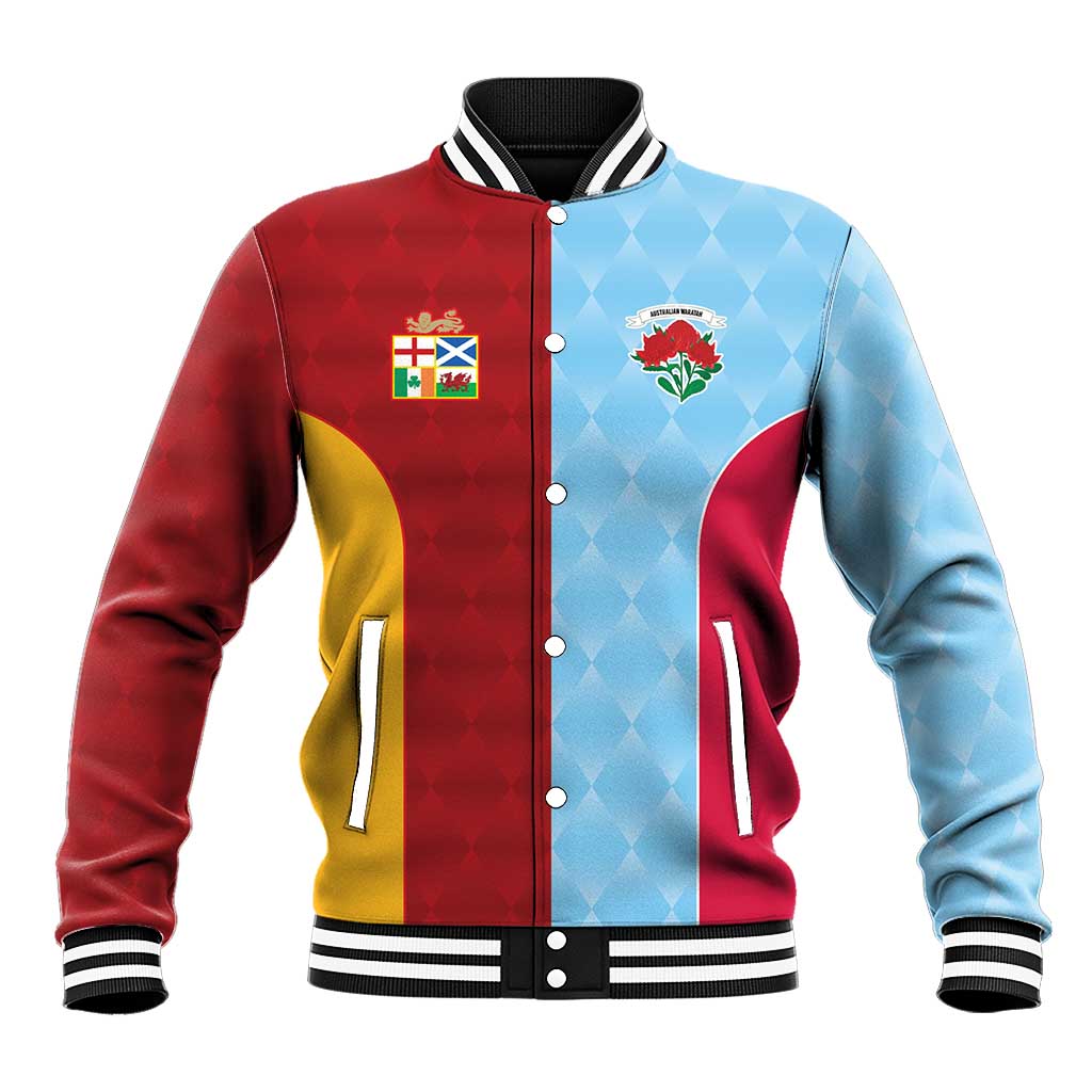 Custom British Lions Australia Waratahs Baseball Jacket Sporty Style
