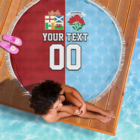 Custom British Lions Australia Waratahs Beach Blanket Sporty Style