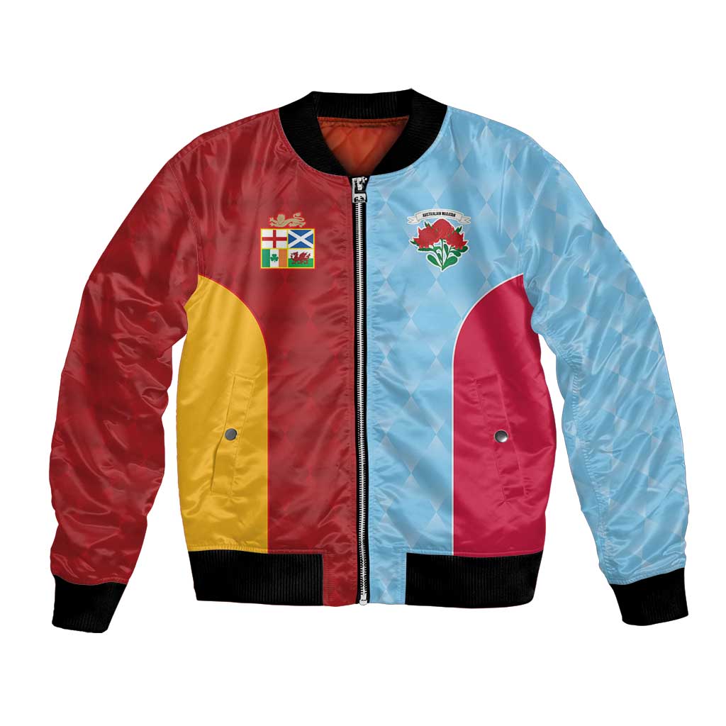 Custom British Lions Australia Waratahs Bomber Jacket Sporty Style