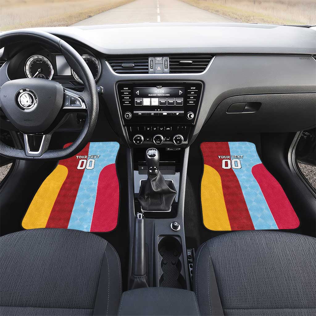 Custom British Lions Australia Waratahs Car Mats Sporty Style