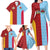 Custom British Lions Australia Waratahs Family Matching Long Sleeve Bodycon Dress and Hawaiian Shirt Sporty Style