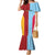 Custom British Lions Australia Waratahs Family Matching Mermaid Dress and Hawaiian Shirt Sporty Style
