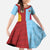 Custom British Lions Australia Waratahs Family Matching Off Shoulder Maxi Dress and Hawaiian Shirt Sporty Style