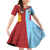 Custom British Lions Australia Waratahs Family Matching Off Shoulder Short Dress and Hawaiian Shirt Sporty Style