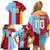 Custom British Lions Australia Waratahs Family Matching Off Shoulder Short Dress and Hawaiian Shirt Sporty Style