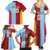 Custom British Lions Australia Waratahs Family Matching Summer Maxi Dress and Hawaiian Shirt Sporty Style
