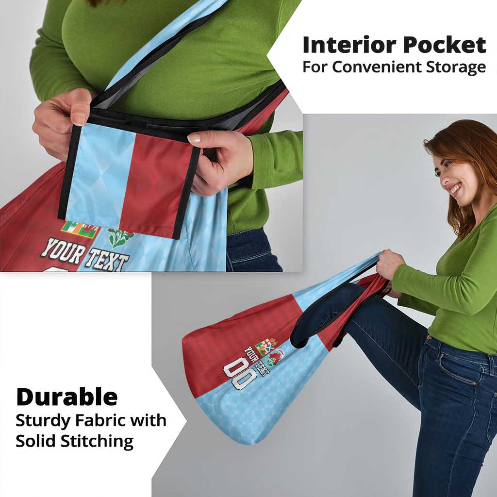 Custom British Lions Australia Waratahs Grocery Bag Sporty Style