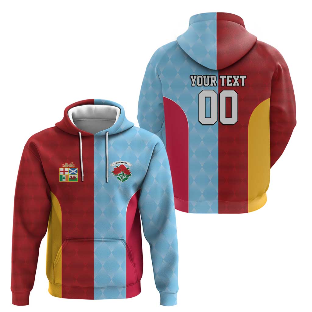 Custom British Lions Australia Waratahs Hoodie Sporty Style