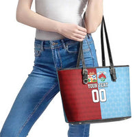 Custom British Lions Australia Waratahs Leather Tote Bag Sporty Style