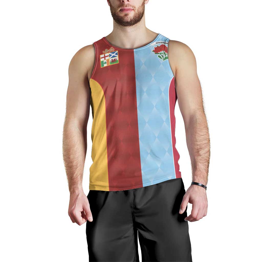 Custom British Lions Australia Waratahs Men Tank Top Sporty Style
