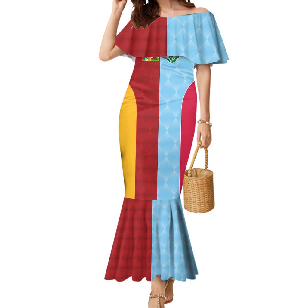 Custom British Lions Australia Waratahs Mermaid Dress Sporty Style