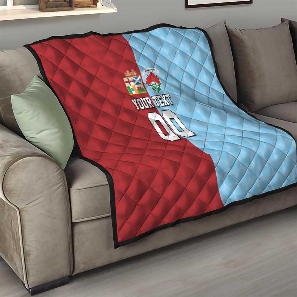 Custom British Lions Australia Waratahs Quilt Sporty Style