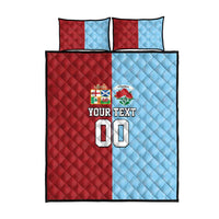 Custom British Lions Australia Waratahs Quilt Bed Set Sporty Style