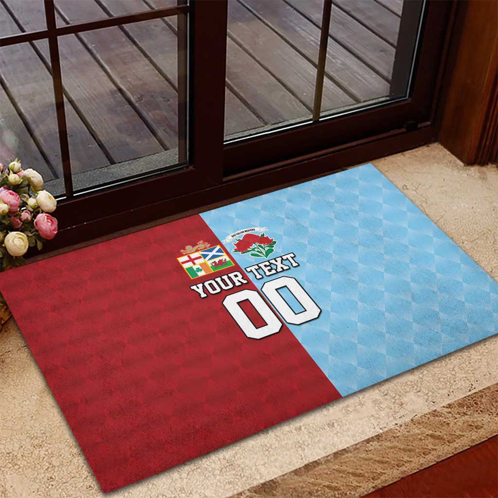 Custom British Lions Australia Waratahs Rubber Doormat Sporty Style