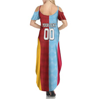 Custom British Lions Australia Waratahs Summer Maxi Dress Sporty Style