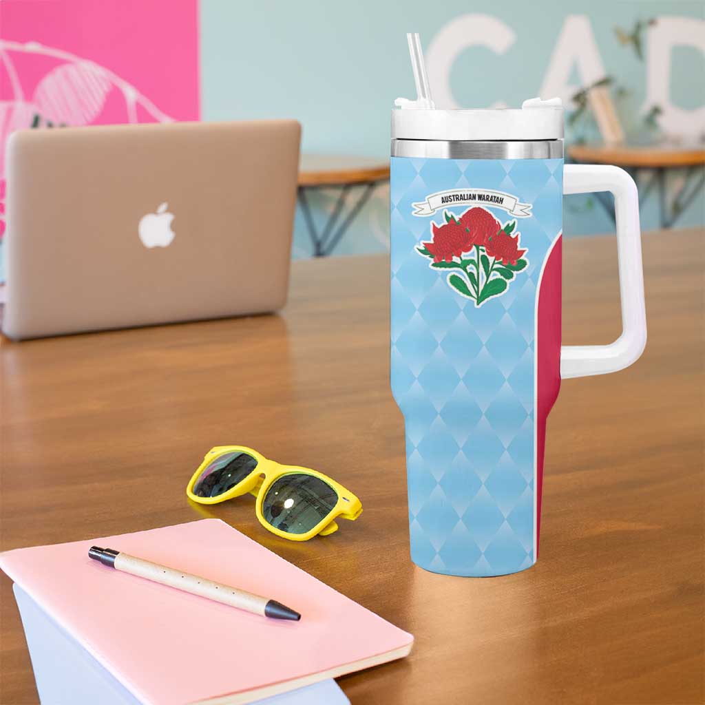 Custom British Lions Australia Waratahs Tumbler With Handle Sporty Style