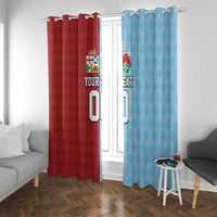 Custom British Lions Australia Waratahs Window Curtain Sporty Style