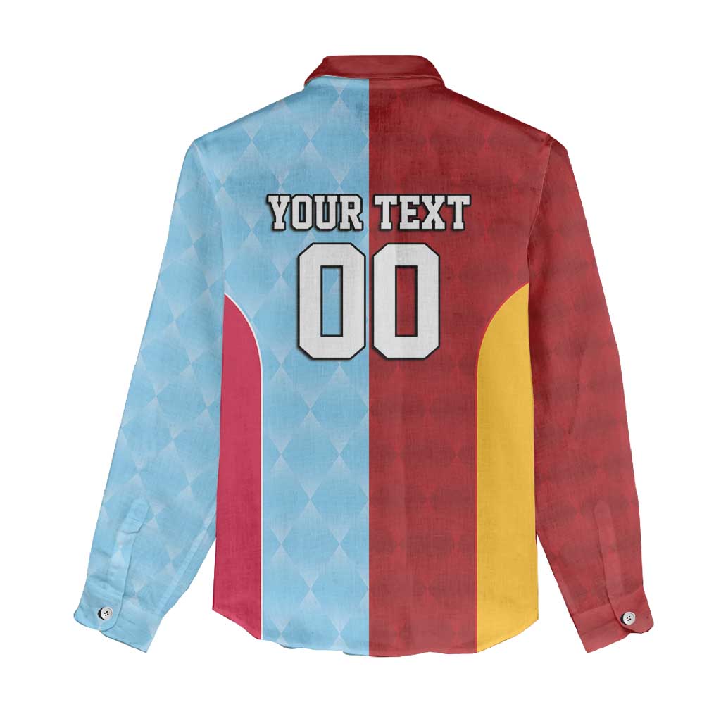 Custom British Lions Australia Waratahs Women Casual Shirt Sporty Style