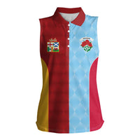 Custom British Lions Australia Waratahs Women Sleeveless Polo Shirt Sporty Style