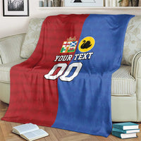 Custom British Lions Australia Western Force Blanket Sporty Style