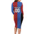 Custom British Lions Australia Western Force Family Matching Long Sleeve Bodycon Dress and Hawaiian Shirt Sporty Style